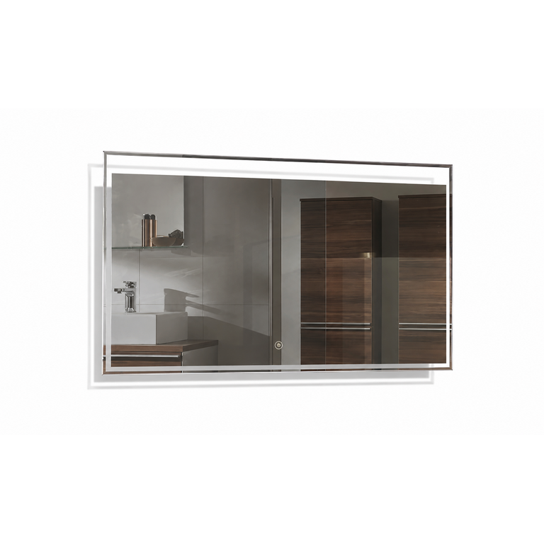 Mirror with integrated LED lighting