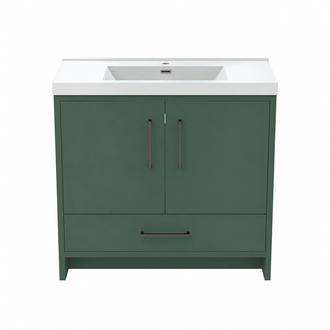 Vanité sur pied 36'' Collection Vert Forêt