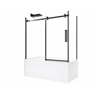 Bath screen with return panel 60''x32'' Nautika