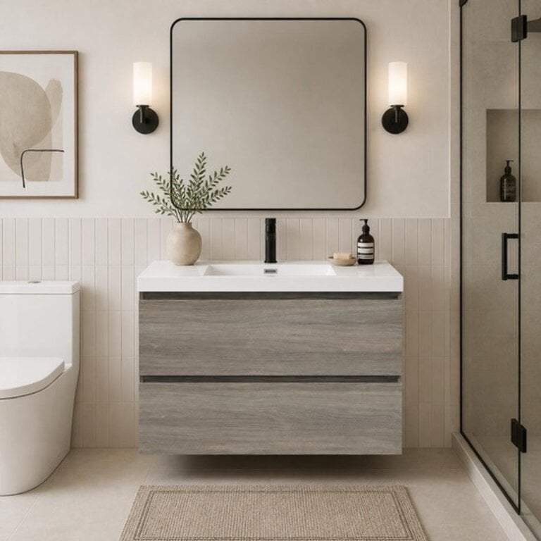 Vanité simple 42'' Dalia