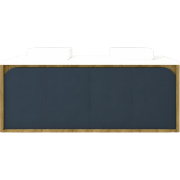 Vanity Wall-Mounted Luho Collection Melrose (Bois)