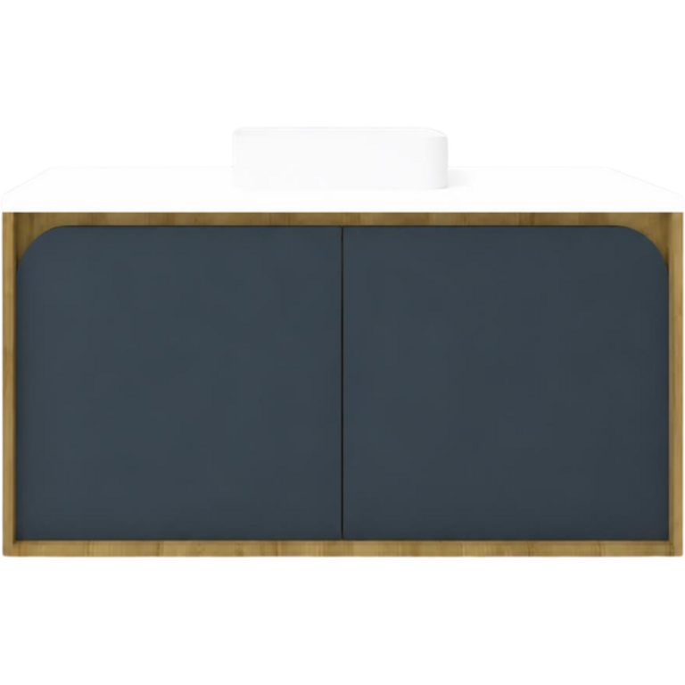 Vanity Wall-Mounted Luho Collection Melrose (Bois)