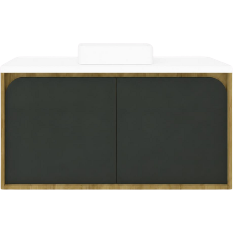 Vanity Wall-Mounted Luho Collection Melrose (Bois)