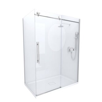 Luhö Ensemble de douche réversible Chrome série Galeria Luho