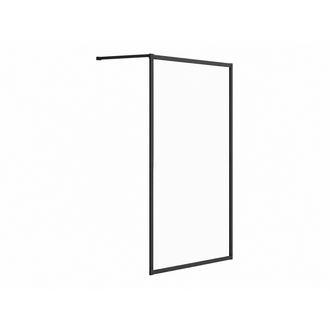 Italian-style panel Matte black Novare Luho series 8mm 36''
