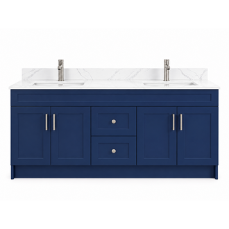 Vanity sur pied Collection Rosy Bleu
