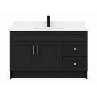 Vanity sur pied Collection Rosy Black