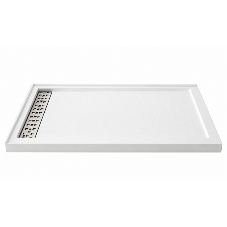 Base de douche 36x60 drain linéaire droit Installation droite CD-78088R