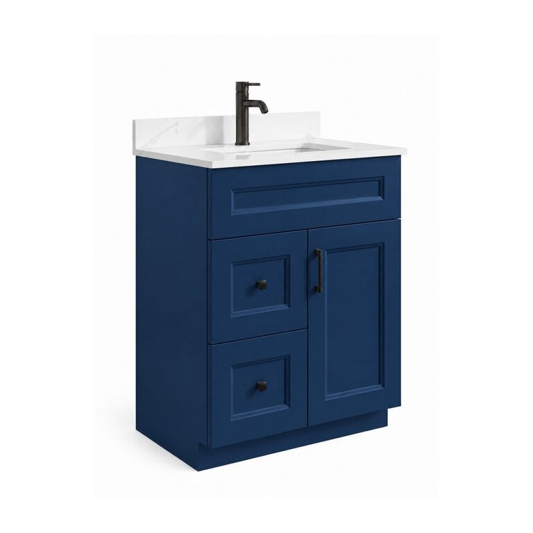 Vanité sur pied Collection Rosy Bleue