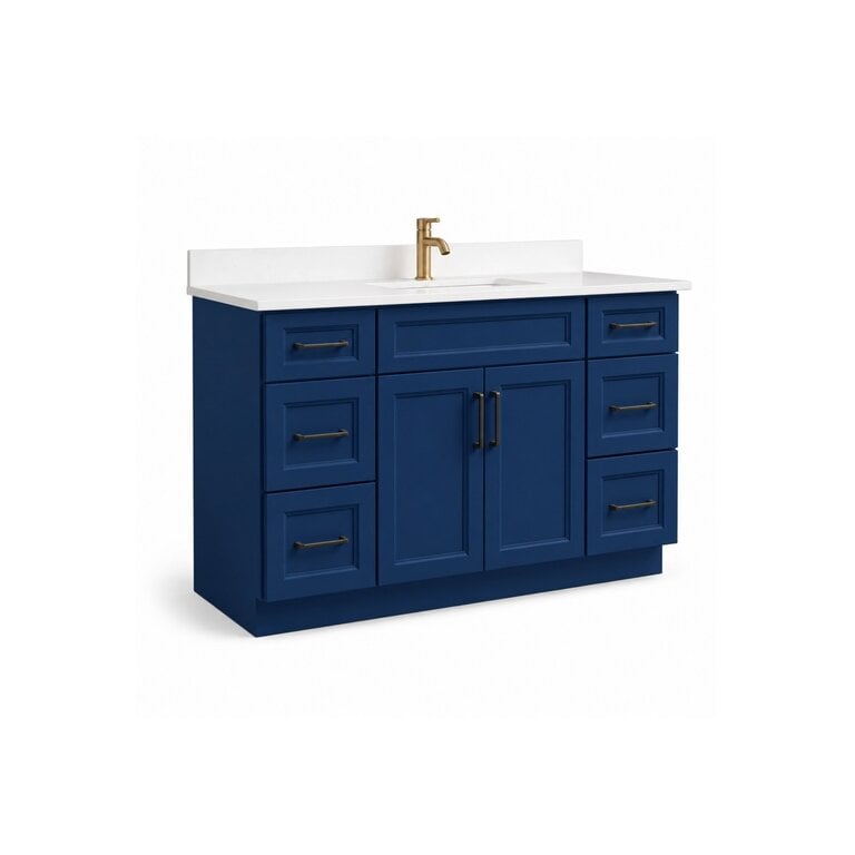 Vanité sur pied Collection Rosy Bleue