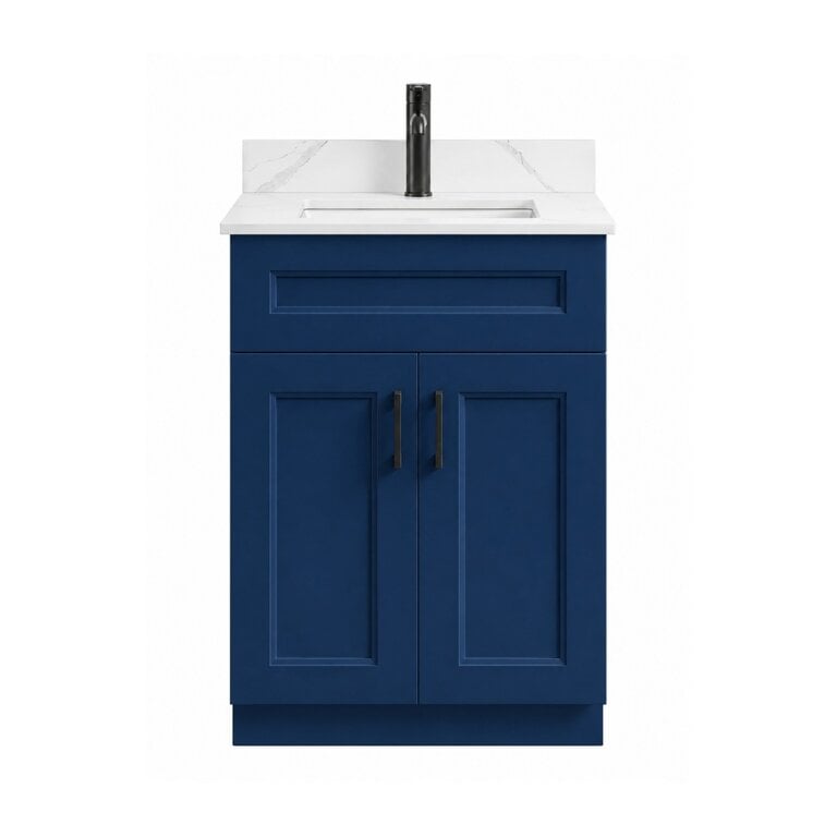 Vanité sur pied Collection Rosy Bleue