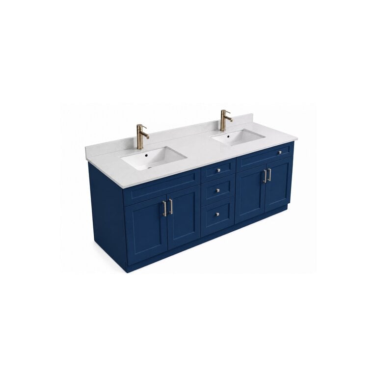 Vanité sur pied Collection Rosy Bleue