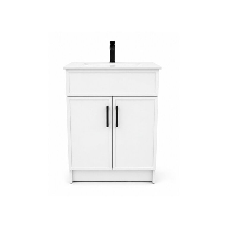 Vanité sur pied Collection Merida Blanche