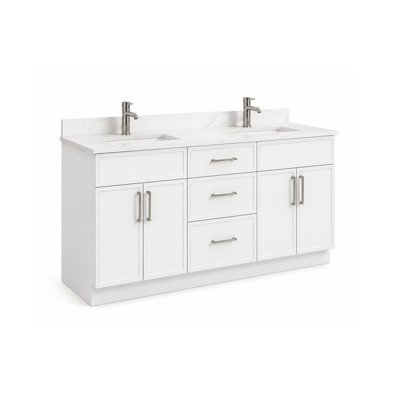 Vanité sur pied Collection Merida Blanche