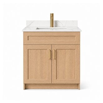 Vanité sur pied Collection Livia Oak
