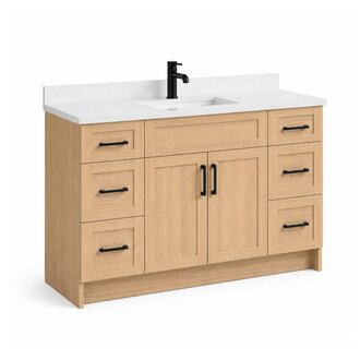 Vanité sur pied Collection Livia Oak
