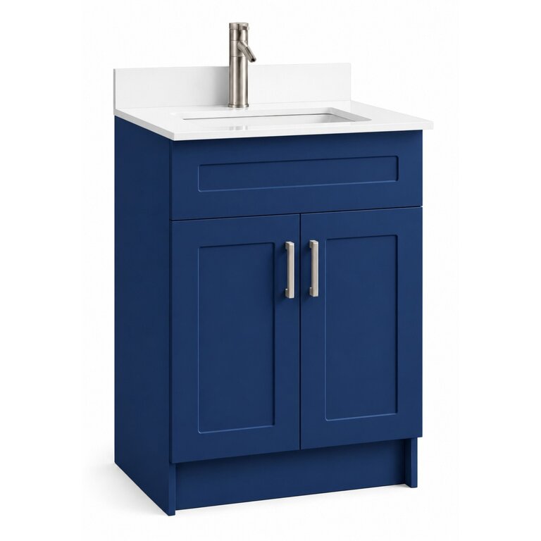 Vanité sur pied Collection Livia Bleue