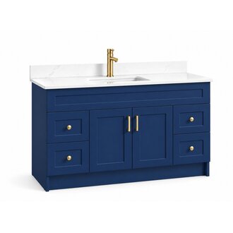 Vanité sur pied Collection Livia Bleue