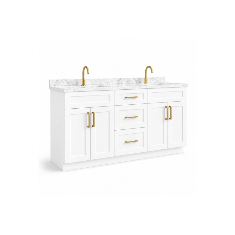 Vanité sur pied Collection Rosy Blanche