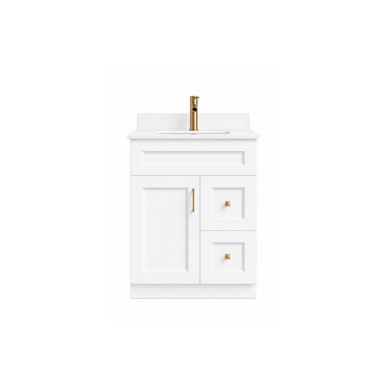 Vanity sur pied Collection Rosy Blanche