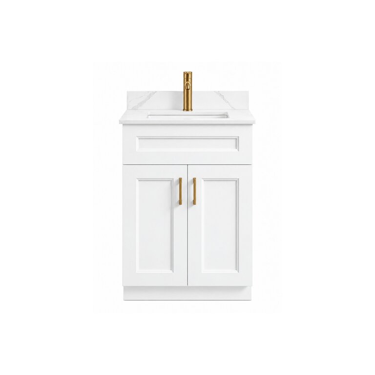 Vanité sur pied Collection Rosy Blanche