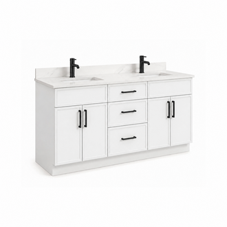 Vanité sur pied Collection Merida Blanche