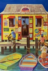 "Anchor Down"  Art Print by Shari Erickson