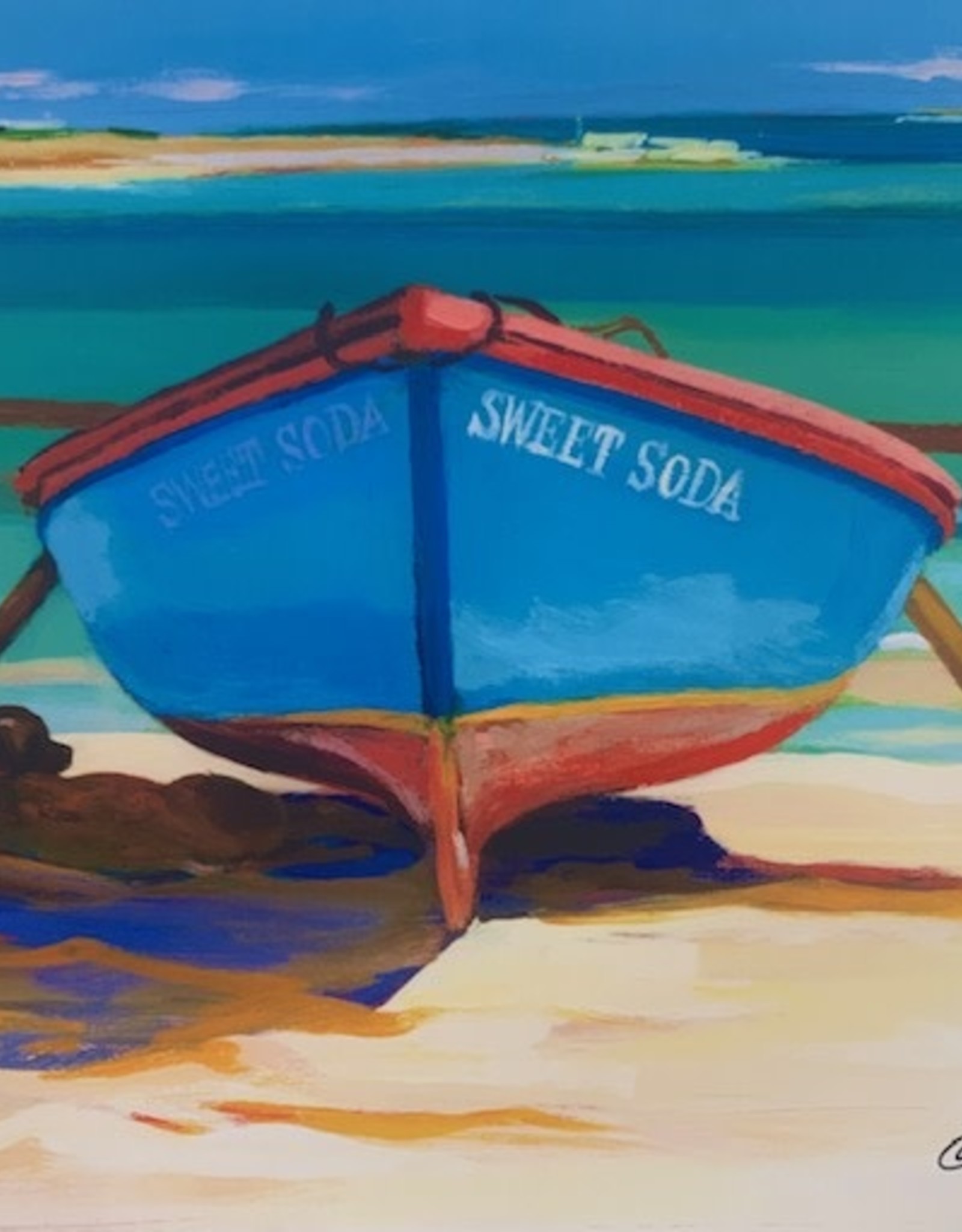 "Sweet Soda"  Art Print By Shari Erickson