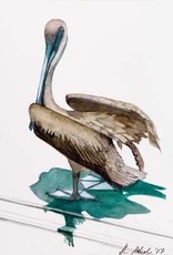 Aileen Malcolm "Pelican" Limited Edition Giclee Print by BVI Artist Aileen Malcolm
