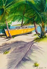 Aileen Malcolm Art Print Giclee - Aileen Malcolm "Esperanza - Trellis Bay" Medium 8" x 12"