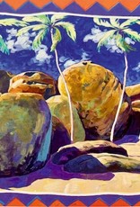 Karl Merklein Card - BVI Art Karl Merklein - The Baths
