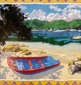 Karl Merklein Card - BVI Art Karl Merklein - Trellis Bay