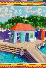 Karl Merklein Card - BVI Art Karl Merklein -  Marina Cay