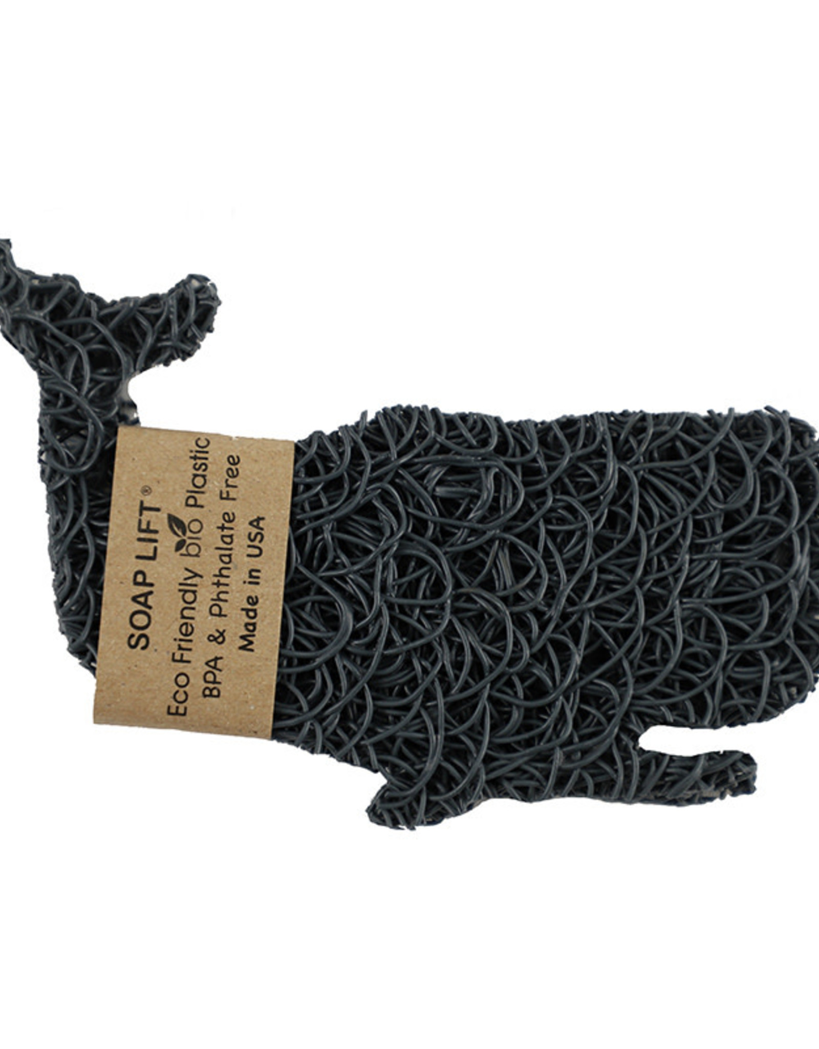 Soap Lift - Whale - Gray