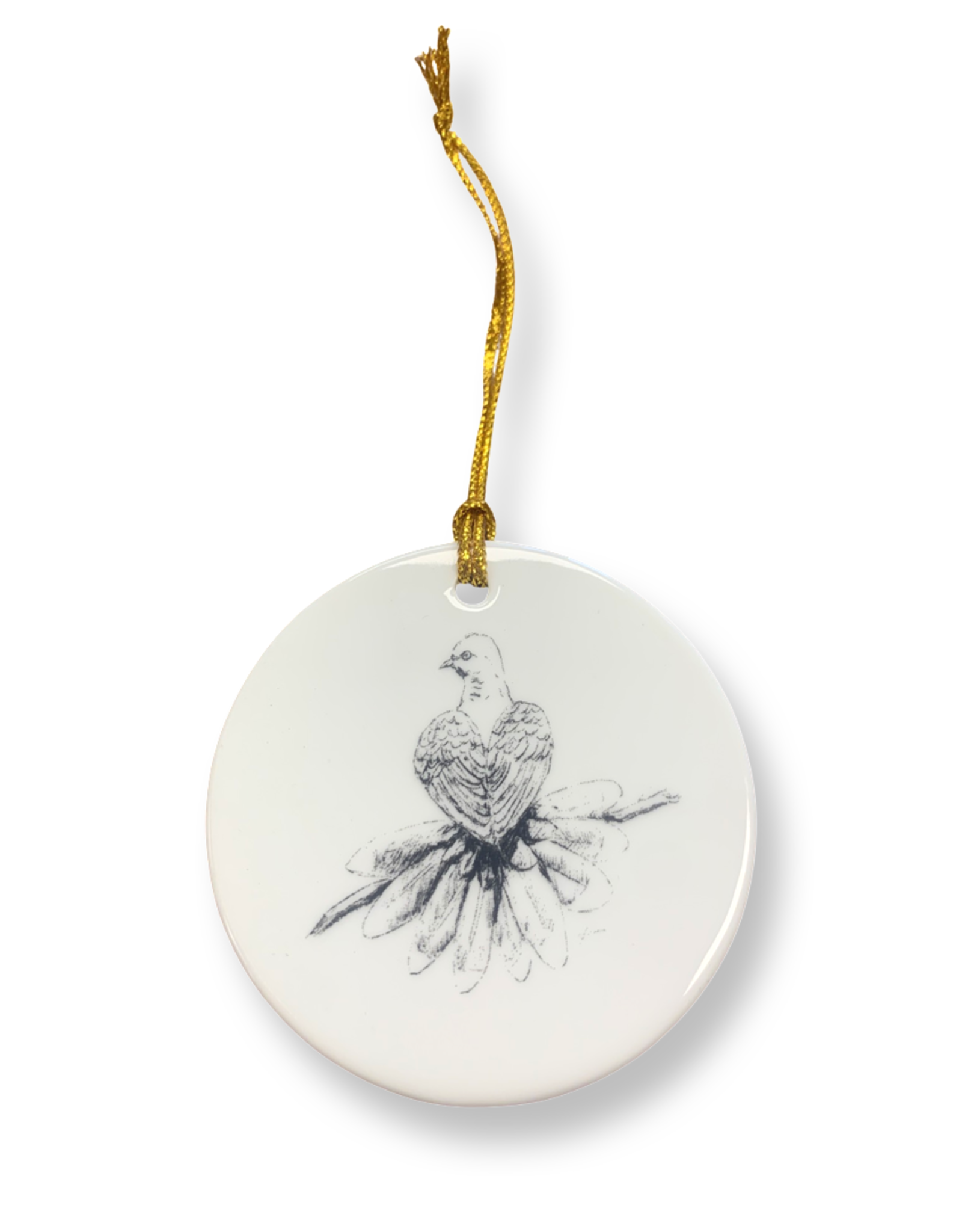 Ornament - "Turtle Dove" BVI Artist Walden Benjamin