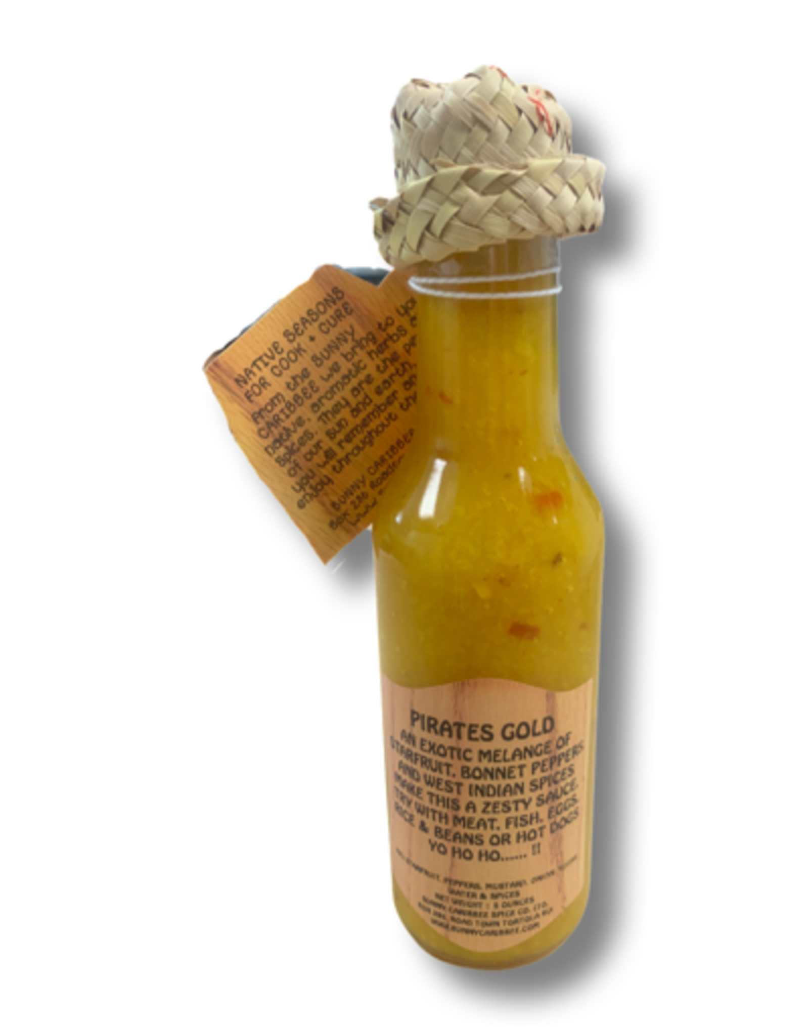 Sunny Caribbee Sunny Caribbee Hot Sauce - Pirates Gold  5oz