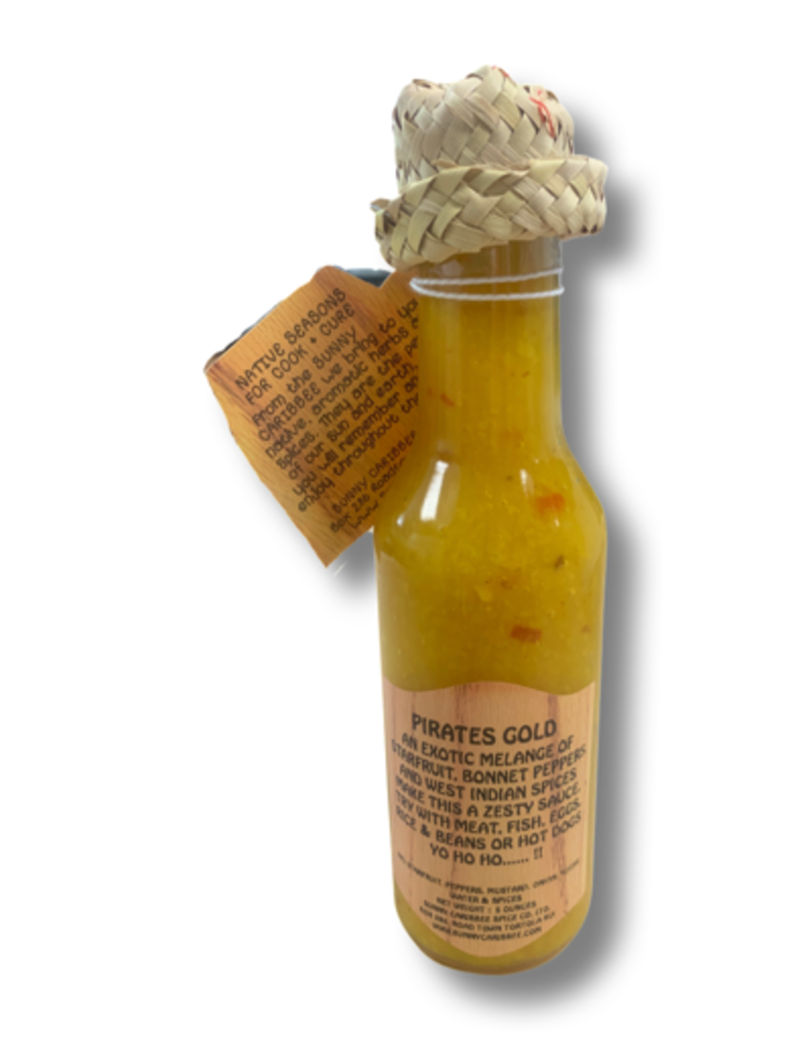 Sunny Caribbee Sunny Caribbee Pirates Gold Hot Sauce 5oz