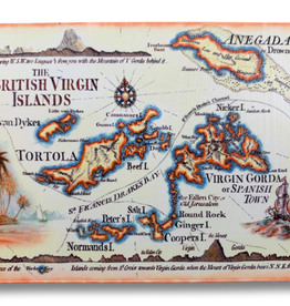 Magnet - Map -British Virgin Islands