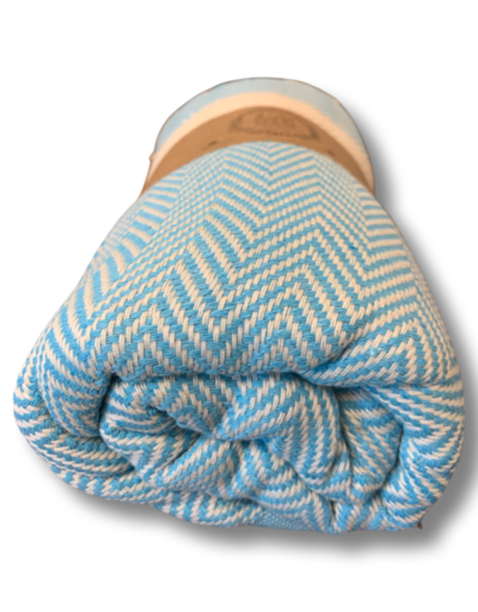Turkish Beach Towel  - Blue 38" x 70"
