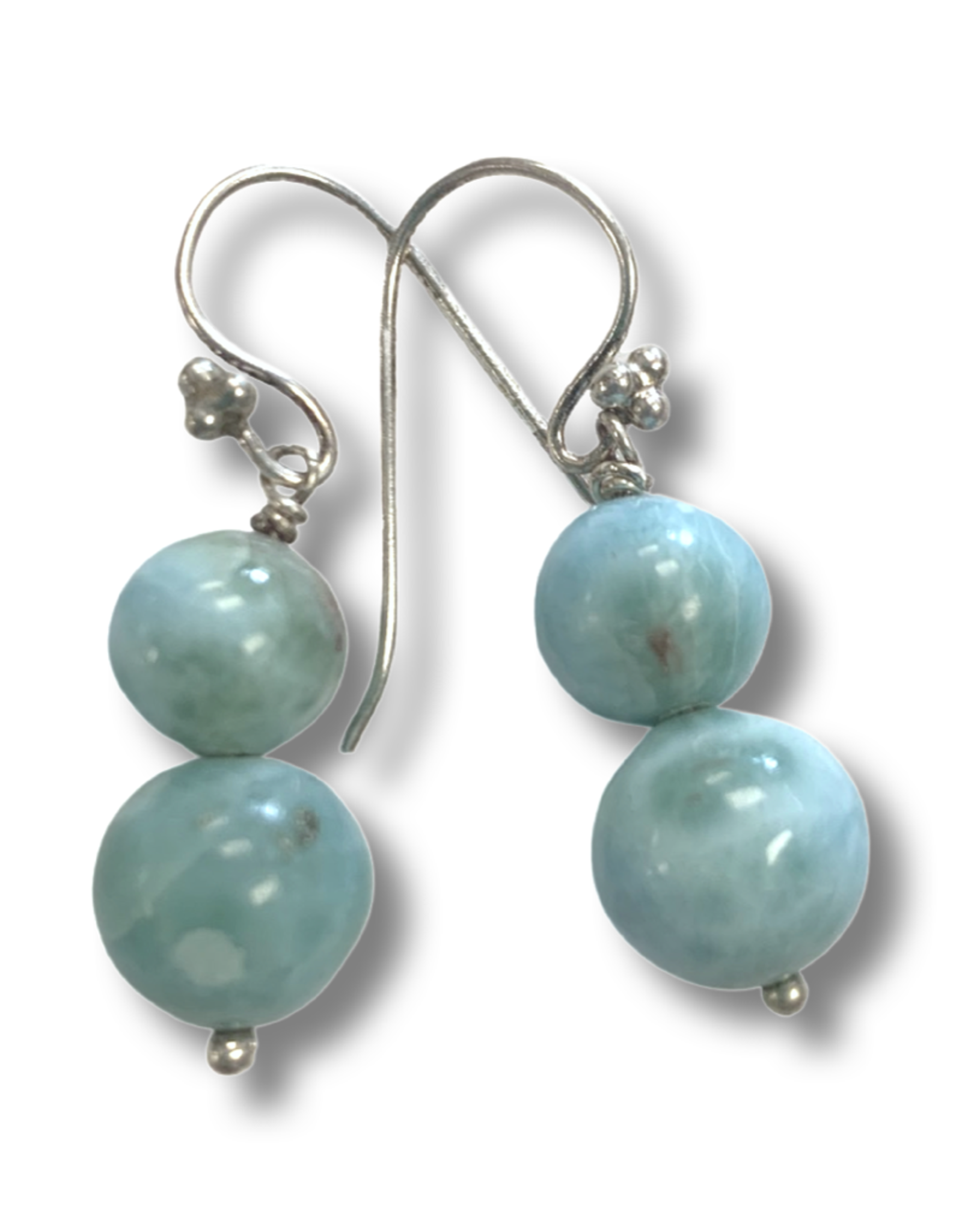 Samarkand Samarkand earrings 2 Ball Ocean Larimar