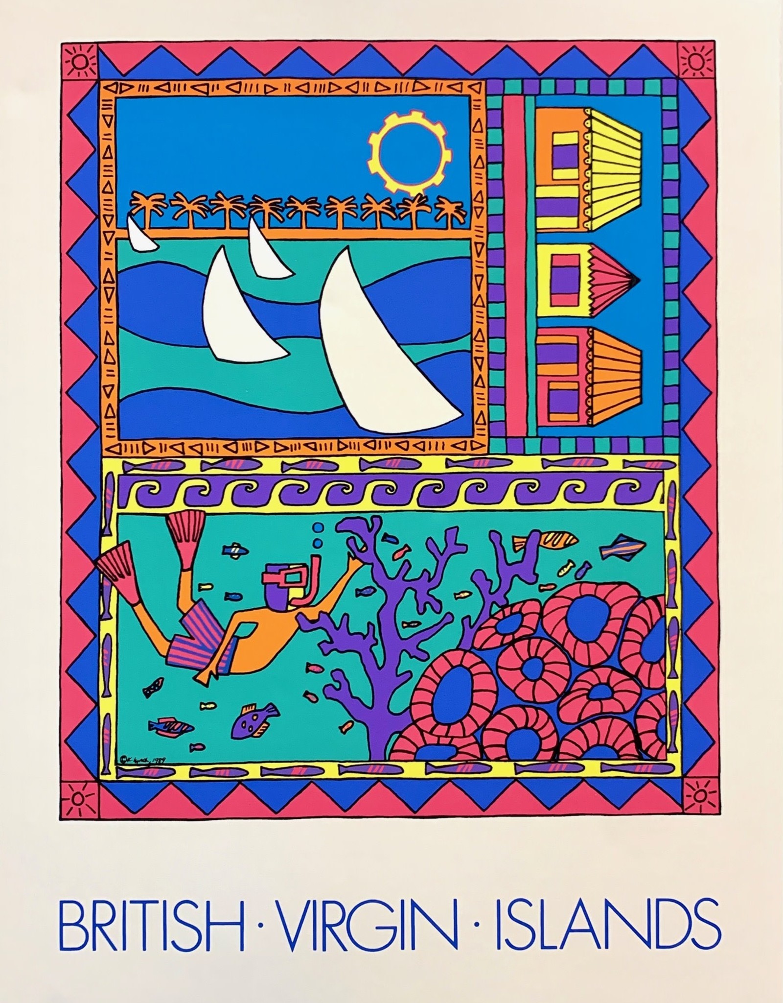 Art Print - BVI Poster- tube