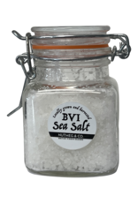 Nutmeg & Co. BVI Sea Salt Mini Mason Glass Jar - 2.5oz