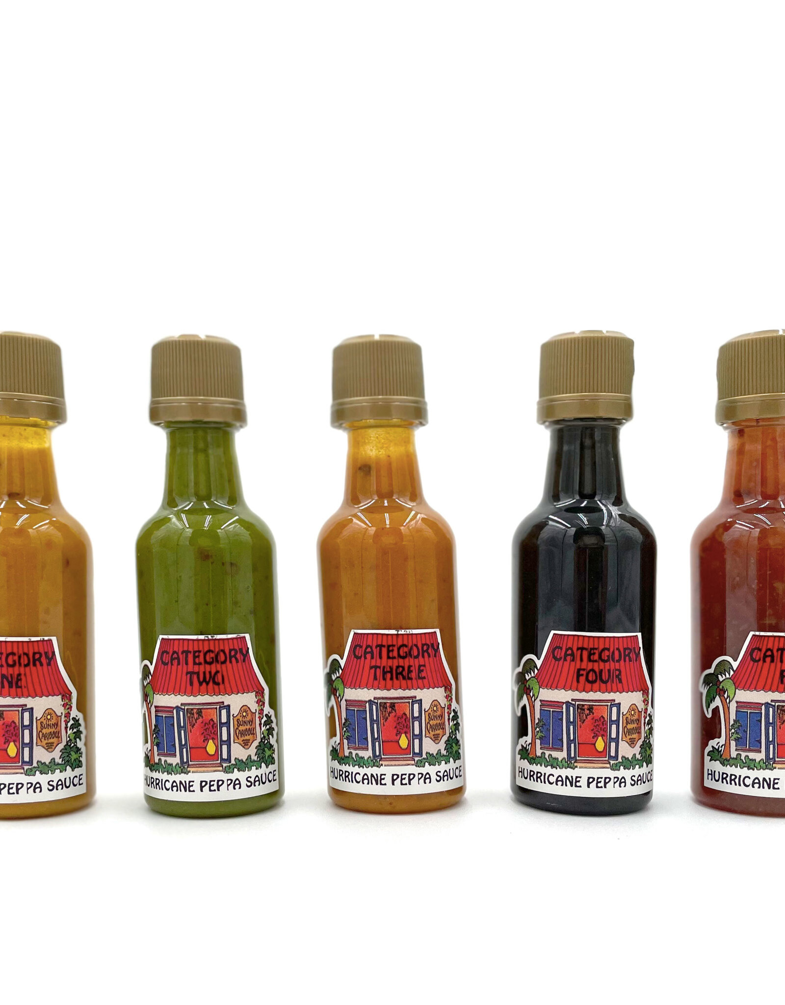Sunny Caribbee Hurricane Hot Peppa Sauces Cats 15 Nutmeg and Co.