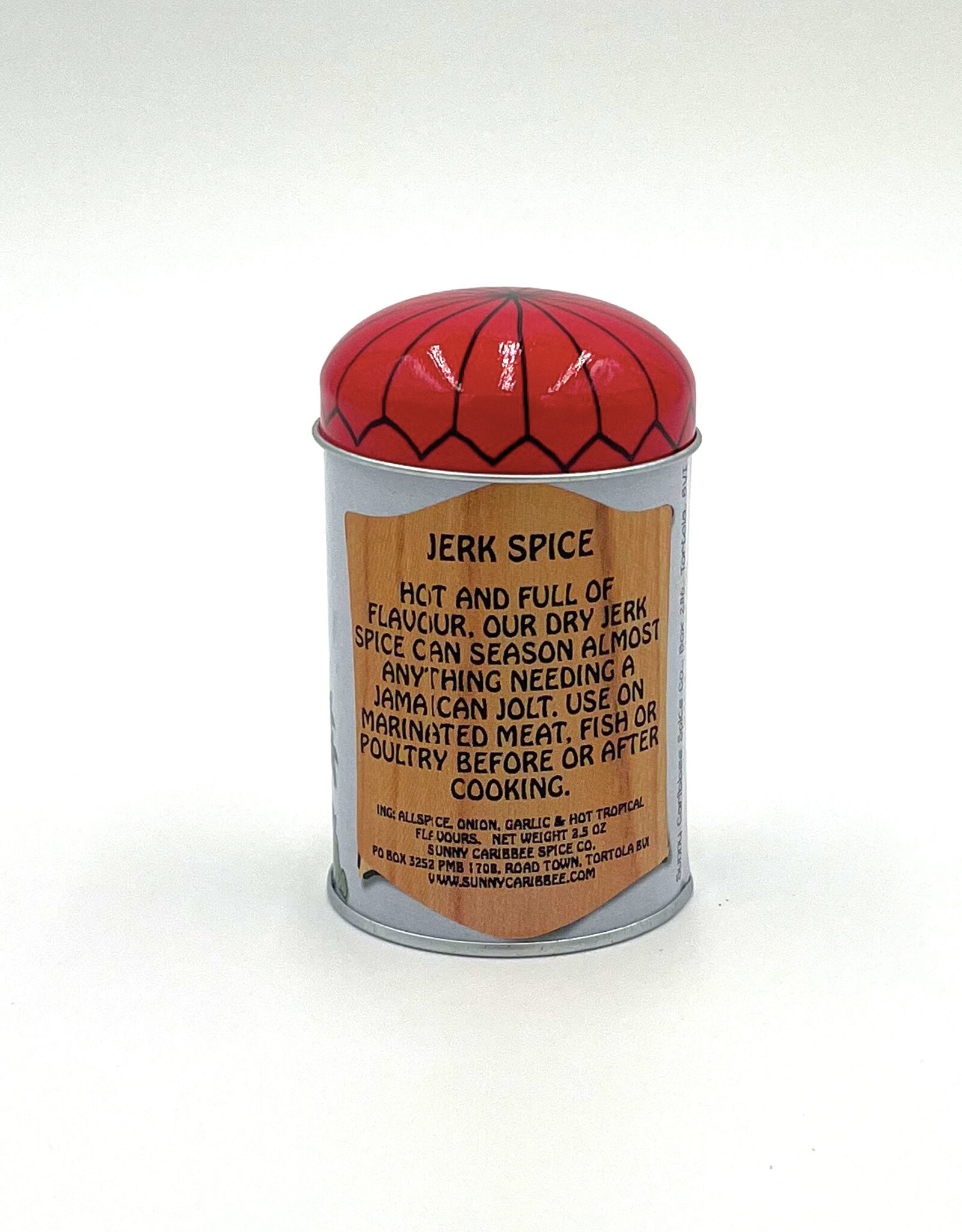 Sunny Caribbee Sunny Caribbee Jerk Spice Shaker Tin