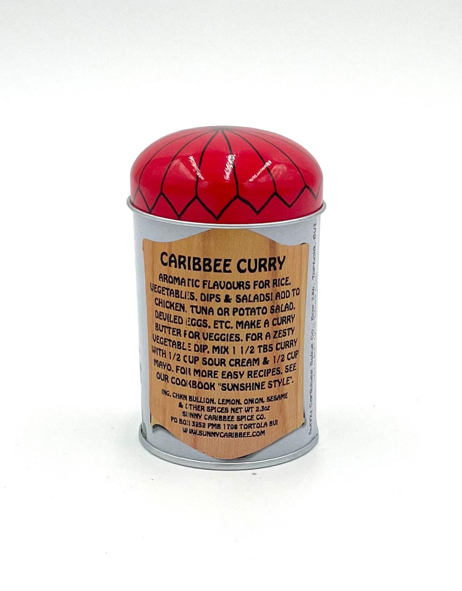 Sunny Caribbee Sunny Caribbee  Caribbee Curry Shaker Tin