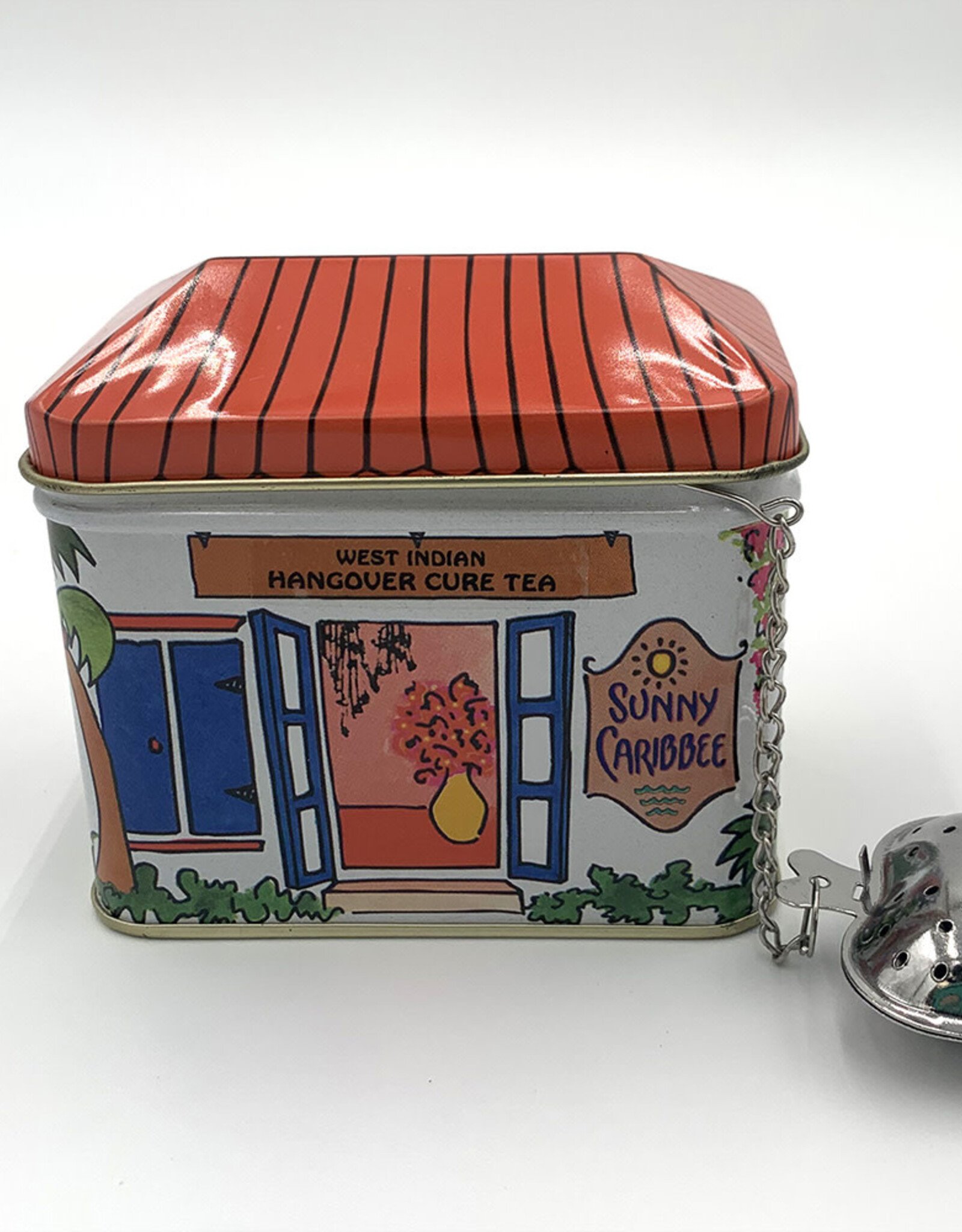 Sunny Caribbee Sunny Caribbee - West Indian Hangover Cure Tea Tin with Infuser