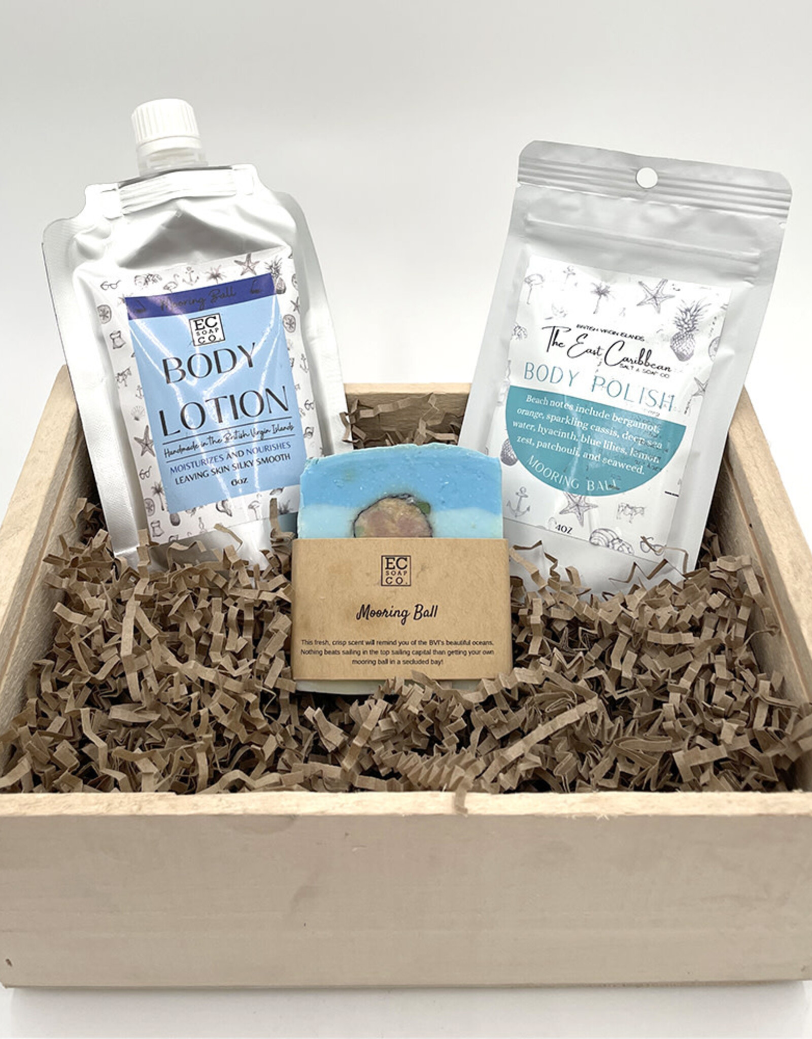 Nutmeg & Co. Gift Box  - Mooring Ball Bath & Body - BVI Made