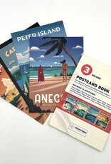 Postcard Book - 13 BVI Retro Travel Designs