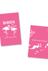 Nutmeg & Co. Flamingos Birds Of A Feather Tea Towel