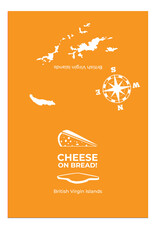 Nutmeg & Co. Cheese on Bread Tea Towel